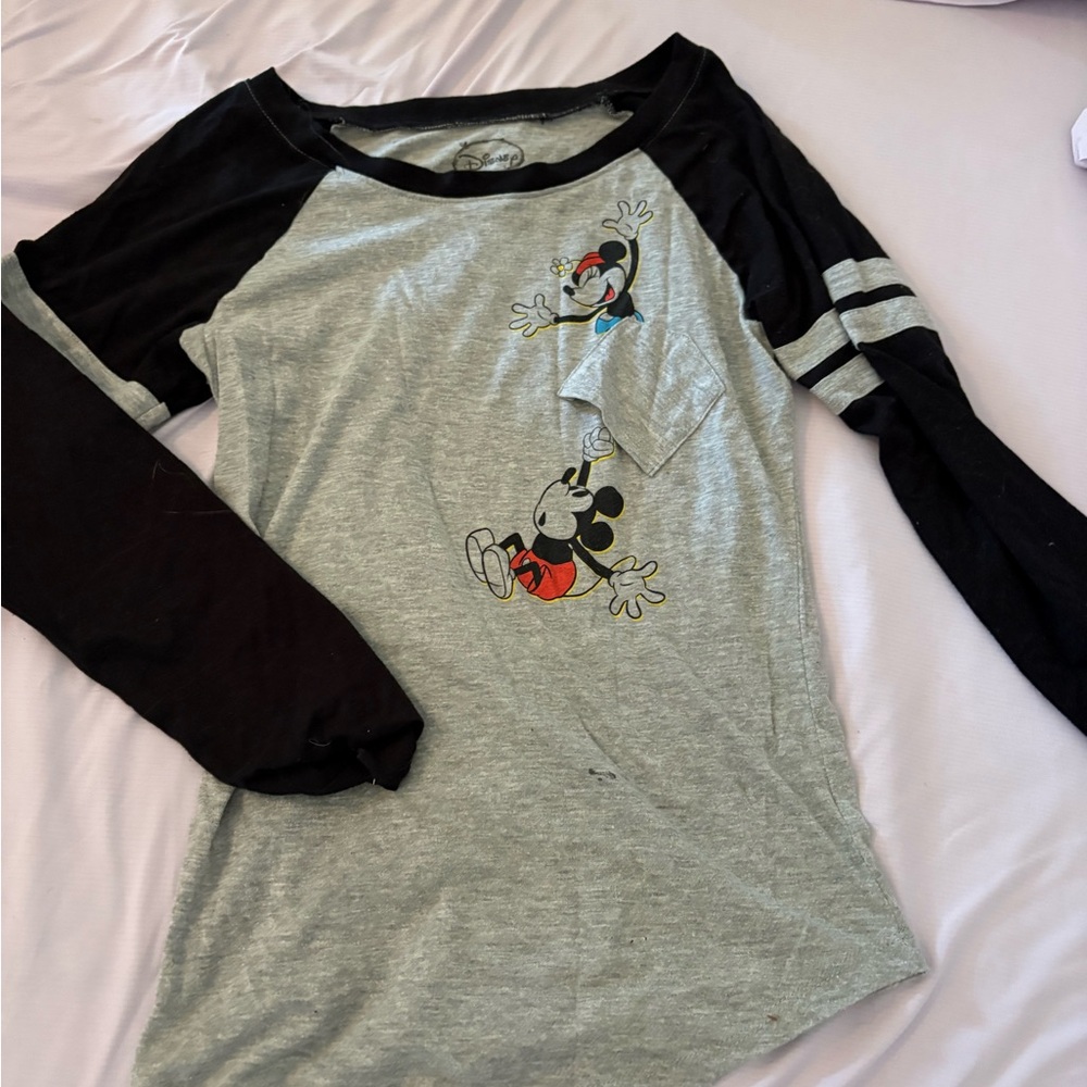 Disney Mickey Mouse Long Sleeve& Short Sleeve